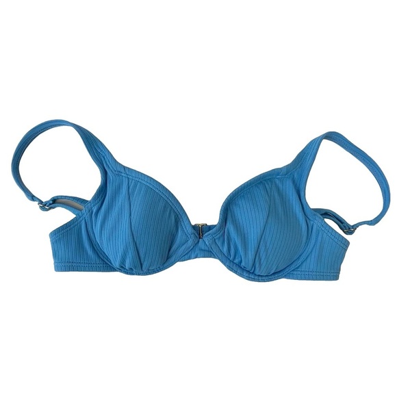 Xhilaration Bikini Top Blue Junior Size Extra Small - Picture 1 of 6
